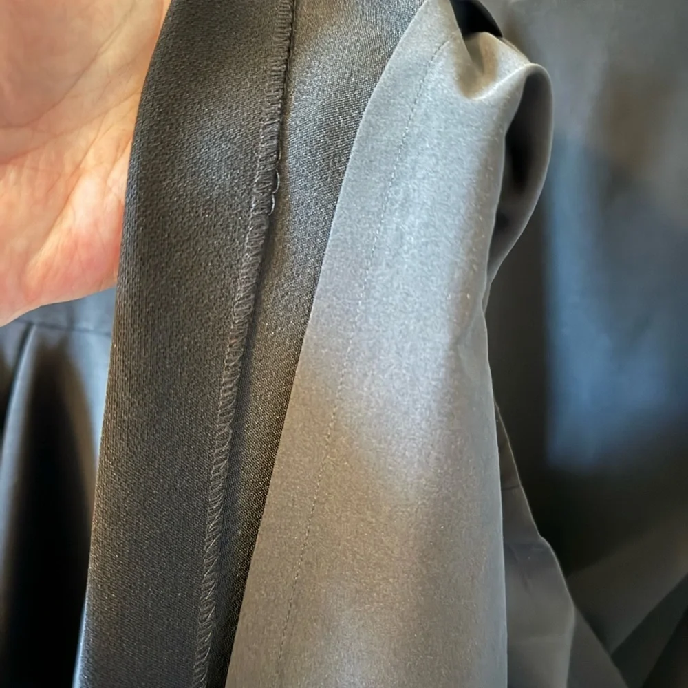 Badgley Mischka Midi Black‎ Dress Women Size 12 - Picture 6 of 8